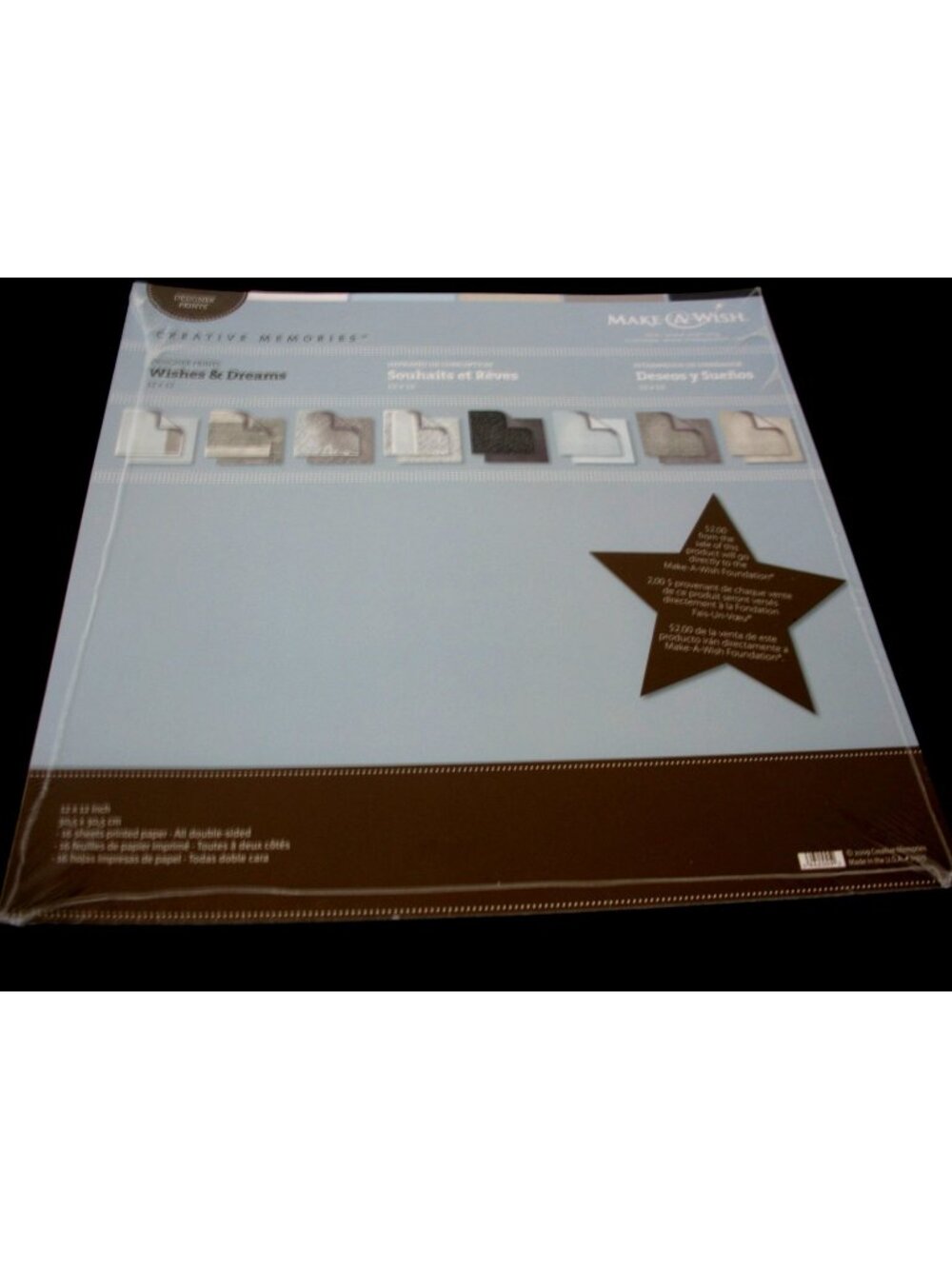 Creative Memories Wishes & Dreams Kit 12 x 12 Scrapbooking Make A Wish NEW